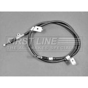 First Line Handbrake Cable Left Rear fits Nissan Primera Traveller 1990-1998