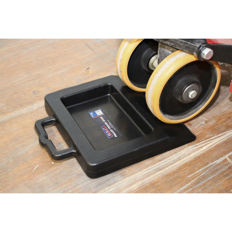 Sealey Pallet Truck Stop / Hold PTS1 Secure Transporting Pump Truck Sealey  - Dynamic Drive