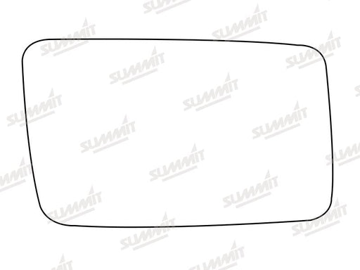 Summit Stick-On Standard Mirror Glass fits Renault 25 RHS Summit - Bars 4 Cars