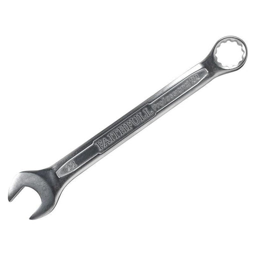 Faithfull Combination Spanner CV Satin Finish 23mm Faithfull - Dynamic Drive