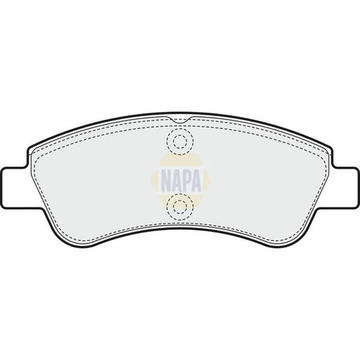 NAPA Front Brake Pad Set NBP1710