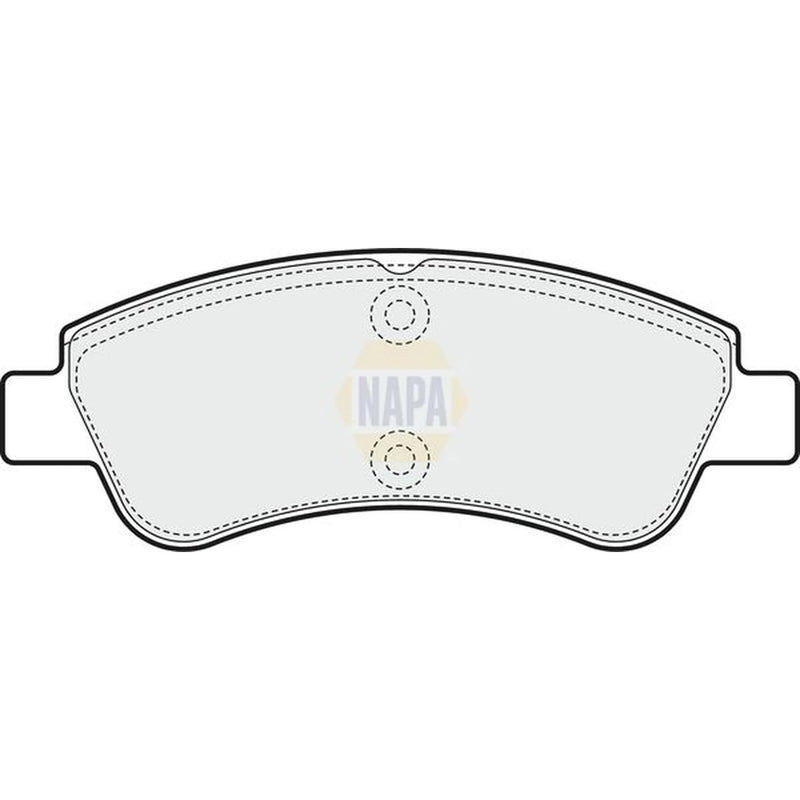 NAPA Front Brake Pad Set fits Citroën Ami 2020 on