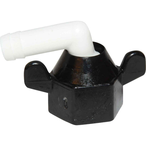 SHURflo 90 Degree Wing Nut Fitting 1/2" NPT Female to 10mm ID Hose SHURflo - NN4 Online