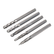 Sealey Micro Carbide Burr Set 5pc MCBSET01 Sealey - Dynamic Drive