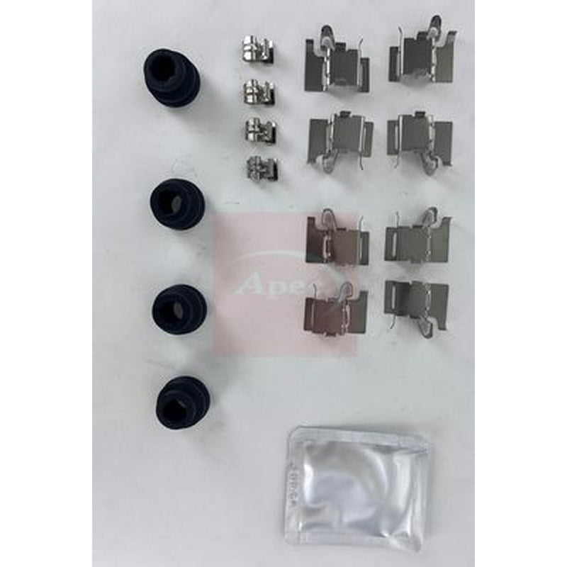 Apec Brake Pad Accessory Fitting Kit Rear fits Toyota C-Hr 2016 on 1.2 1.8