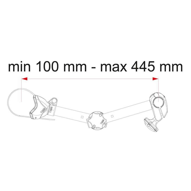 Fiamma Bike-Block Pro S D 1 Aluminium (08831D01-) Fiamma - Bars 4 Cars