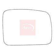 Apec Exterior Wing Mirror Glass Right fits Land Rover Discovery III 2004-2009