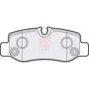 Apec Rear Brake Pad Set PD3765