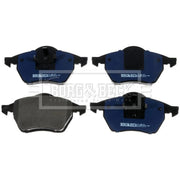 Borg & Beck Front & Rear Brake Discs & Pads fits VW Passat B5 1997-2000 2.8