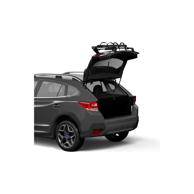 Thule Out Way Hanging two-bike hanging trunk bike rack aluminium Boot Bike Rack Thule - Bars 4 Cars