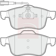 Apec Front Brake Pad Set fits Alfa Romeo 159 2005-2011 1.8 1.9 2.2