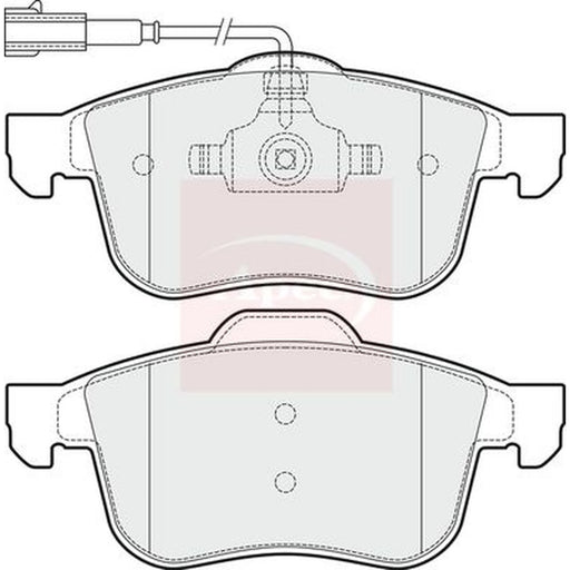 Apec Front Brake Pad Set PAD1480
