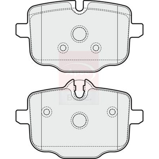 Apec Rear Brake Pad Set fits BMW 2 2022 on