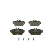 Bosch Front & Rear Pads fits Toyota Proace 2013-2016 1.6 2.0