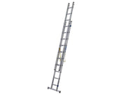 Zarges D-Rung Combination Ladder 2-Part 2 x 10 Rungs Zarges - Dynamic Drive