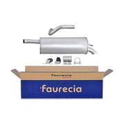 Hella End Silencer Rear fits Seat Ibiza 2002-2015 1.4