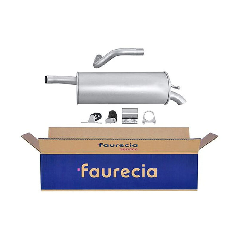 Hella End Silencer Rear fits Seat Ibiza 2002-2015 1.4