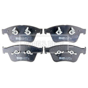 Borg & Beck Front & Rear Brake Discs & Pads fits Mercedes-Benz R-Class 2006-2010