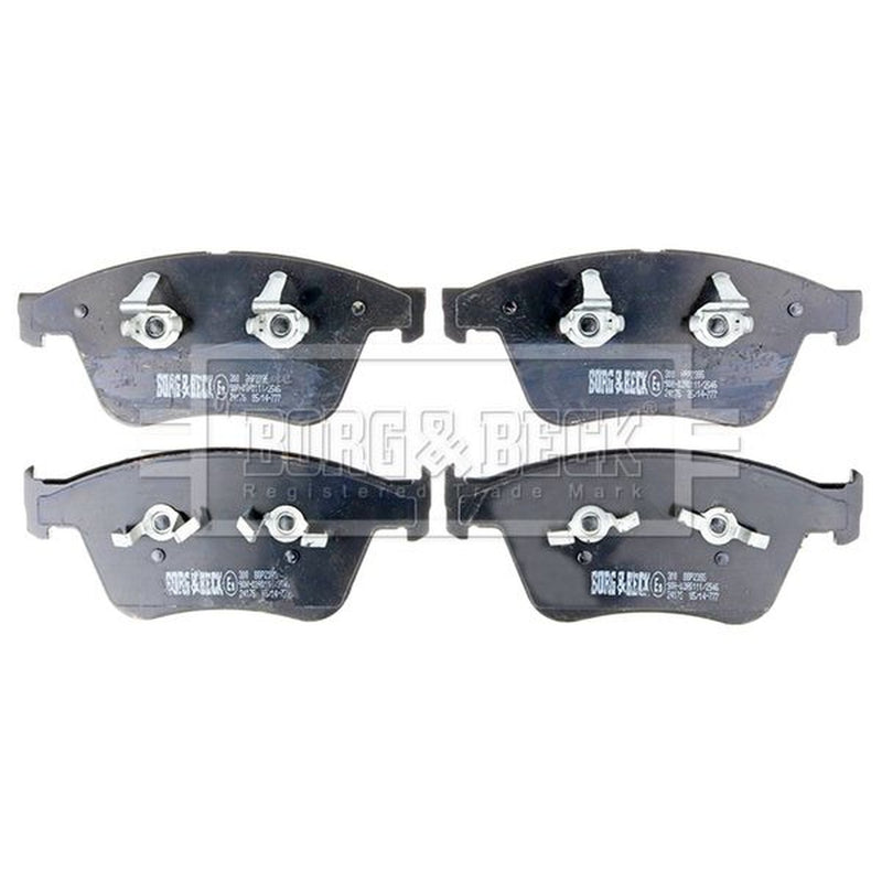 Borg & Beck Front & Rear Brake Discs & Pads fits Mercedes-Benz R-Class 2006-2010