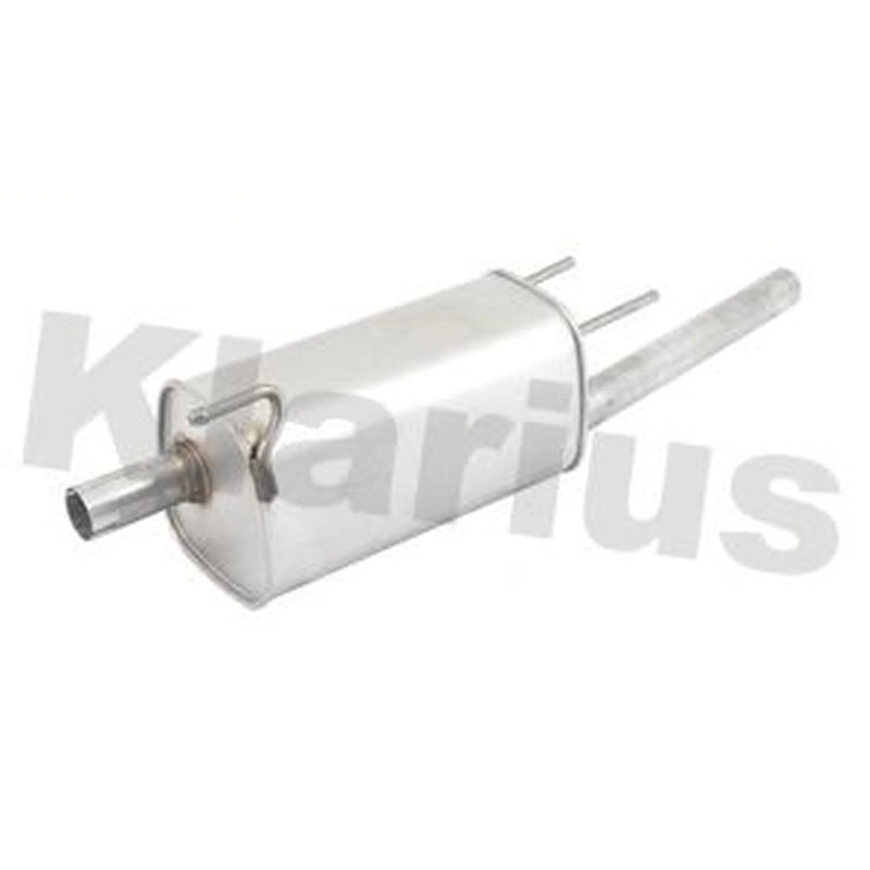 Klarius Box With Tail Pipe Rear fits Opel Combo Box Body/Mpv 2001 on 1.7