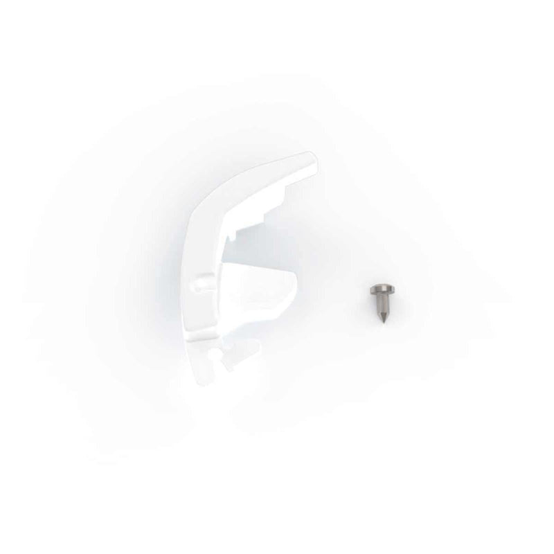 Fiamma Right Hand Pelmet Cap for F80L Awning White (98673-271) Fiamma - Dynamic Drive