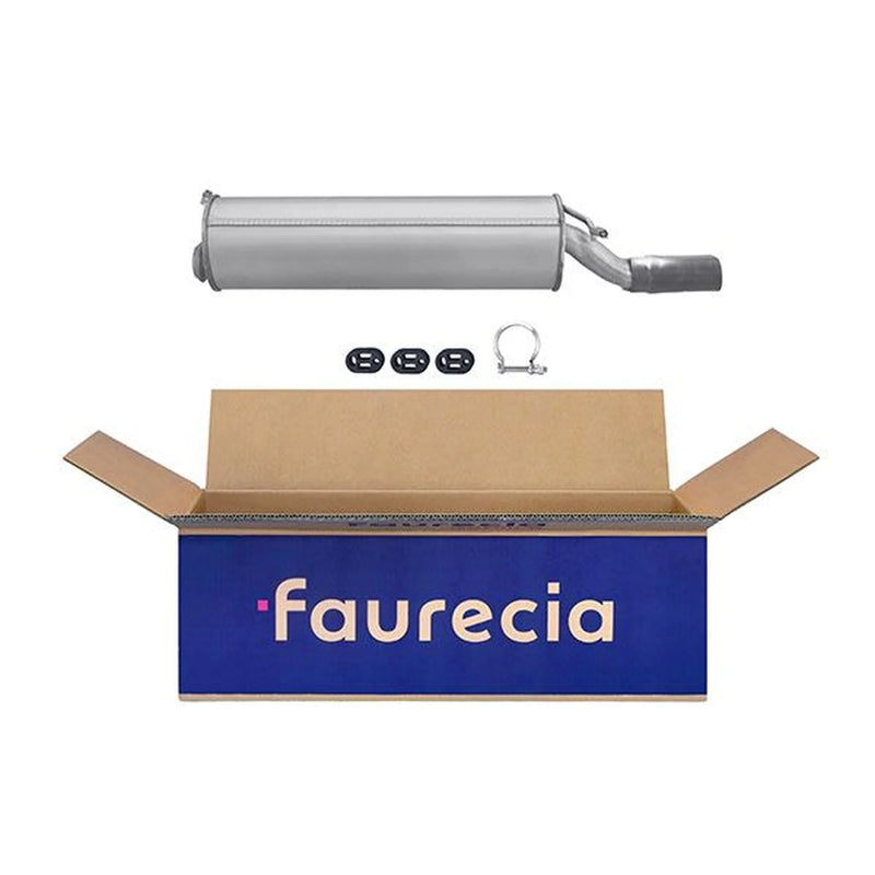 Hella End Silencer Rear fits Citroën Zx 1991-1997 1.1 1.4 1.6 1.8 1.9