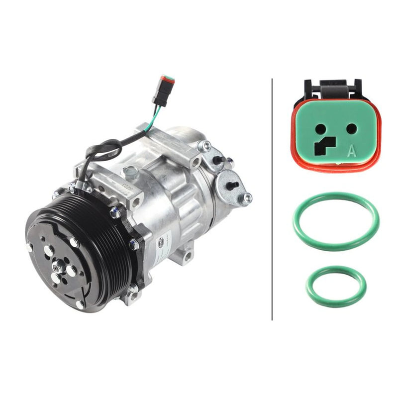 Hella Air Conditioning Compressor 8FK 366 203-411