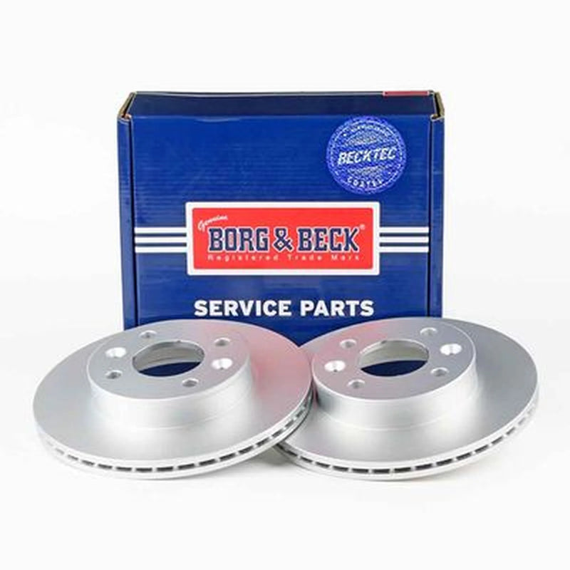 Borg & Beck 2 x Vented Front Brake Discs BBD5588