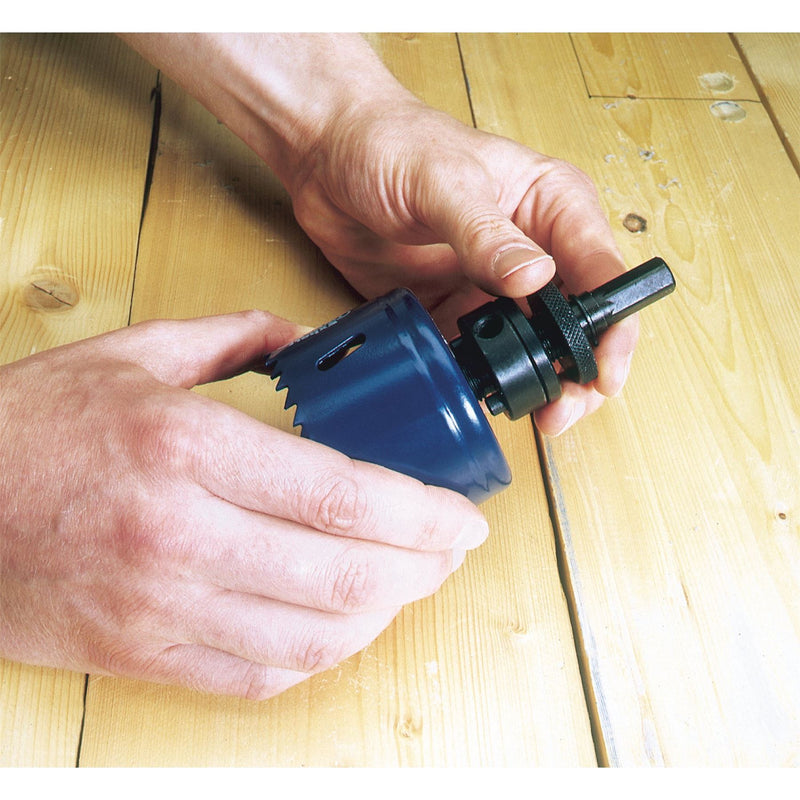 Draper Hex. Shank Holesaw Arbor with HSS Pilot Drill for 14 - 30mm Holesaws, 5/1 Draper - Dynamic Drive