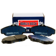 Borg & Beck Front & Rear Brake Discs & Pads fits Land Rover Discovery 1998-2004