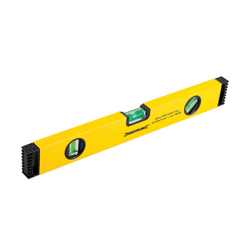 Silverline Builders Level Set 3pce 400, 600 & 1000mm Silverline - Dynamic Drive