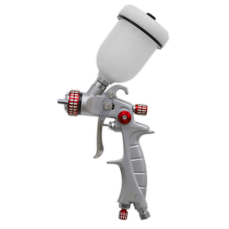 Sealey HVLP Gravity Feed Touch-Up Spray Gun 1mm Set-Up HVLP04 Sealey - Dynamic Drive