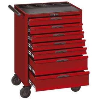 Teng Tools 26" PRO Cabinet 7 Soft Close Drawers Red Teng Tools - Dynamic Drive