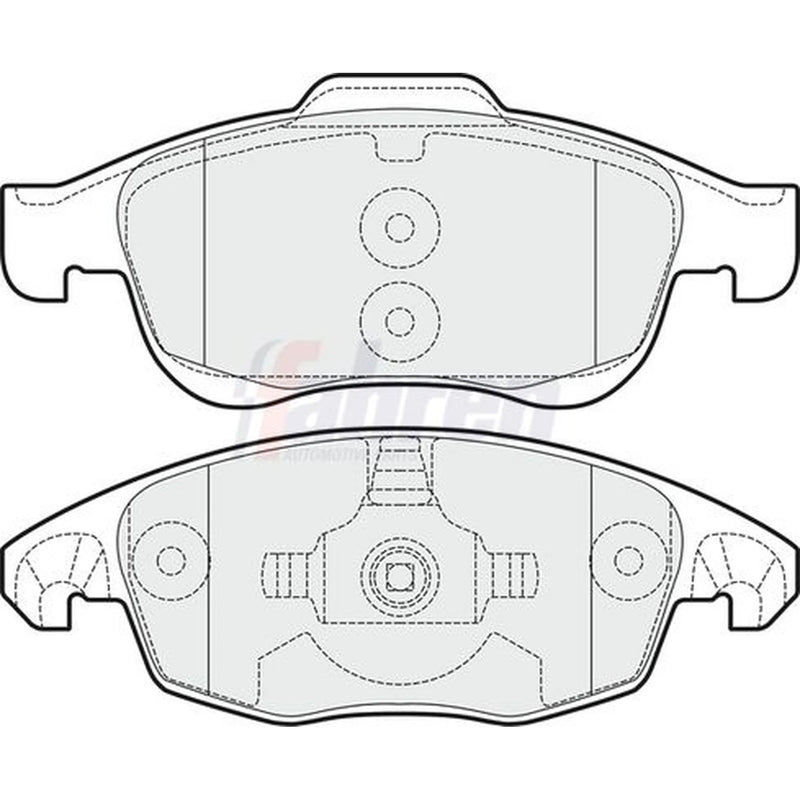 Fahren Front Brake Pad Set FBP3092