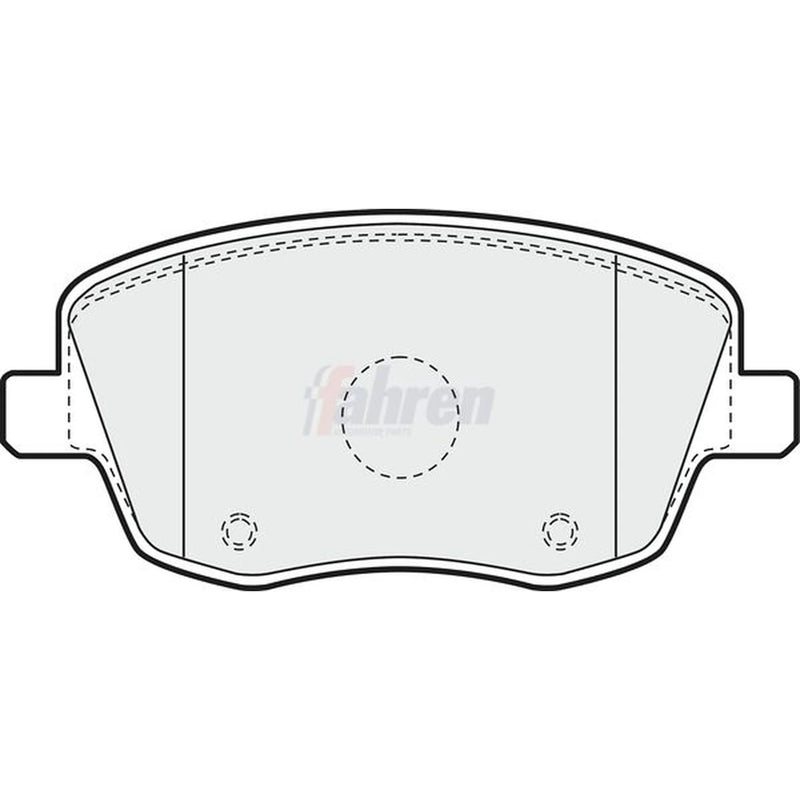 Fahren Front Brake Pad Set FBP3179