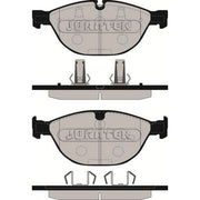 Juratek Front Brake Pad Set fits BMW 5 2004-2010