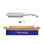 Hella End Silencer Rear fits Renault Extra 1985-1998 1.0 1.1 1.4 1.6