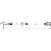 Apec Brake Hydraulic Hose Line Rear Left fits Chevrolet Lacetti 2005-2013