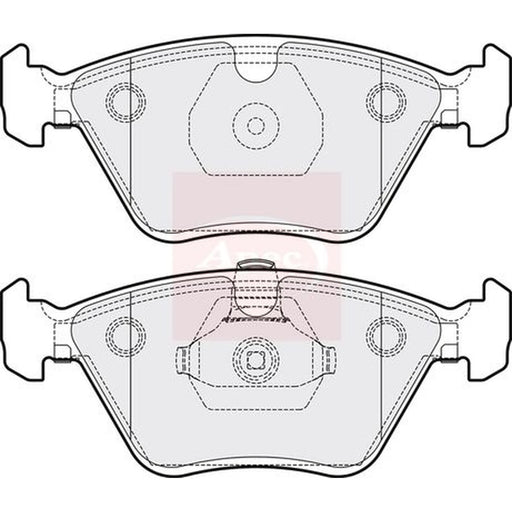 Apec Front Brake Pad Set PAD1225