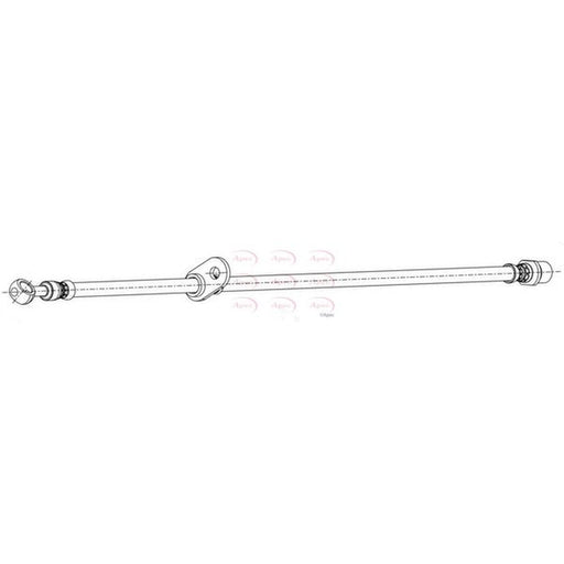 Apec Brake Hydraulic Hose Line Front Left fits Subaru Forester 2008-2013 2.0 2.5