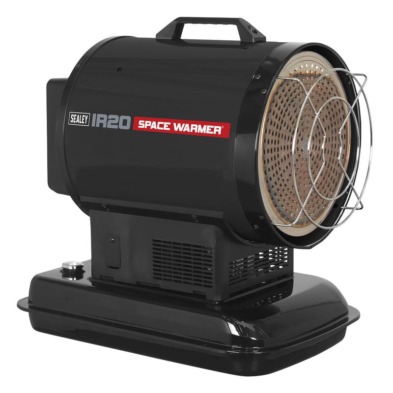 Sealey Space Warmerï Paraffin/Kerosene/Diesel Heater 70000Btu/hr IR20 Sealey - Dynamic Drive
