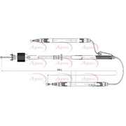 Apec Handbrake Cable Left Rear fits Opel Insignia A 2008-2017 1.4 1.6 1.8 2.0