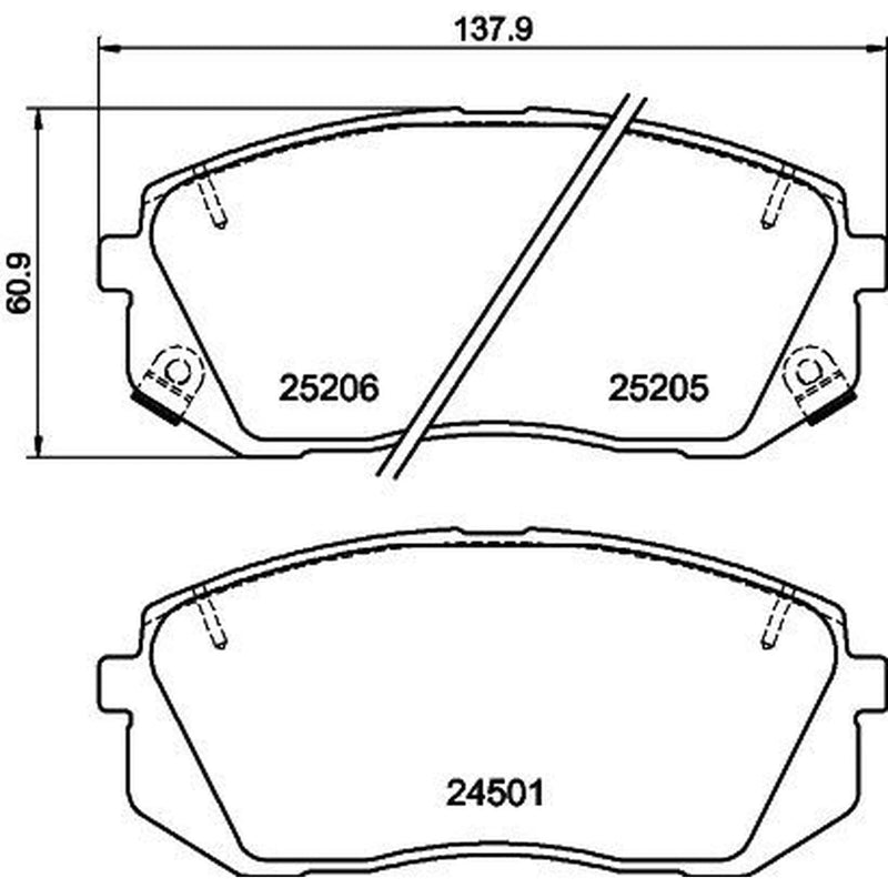 DON Front & Rear Brake Discs & Pads fits Hyundai IX35 2013-2015 2.0
