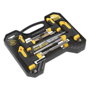 Siegen 8pc T-Handle Ball End Hex Key Wrench Set 2-10mm Allen Allan Alan Key Siegen  - Dynamic Drive