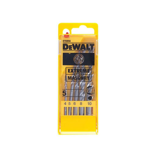 Dewalt Power Tools Extreme Masonry Drill Bit Set, 5 Piece DeWALT Power Tools - Dynamic Drive