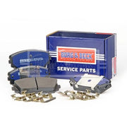 Borg & Beck Front Brake Discs & Pads fits Kia Picanto II 2011-2017 1.0 1.2