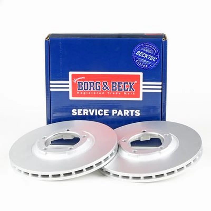 Borg & Beck 2 x Front Brake Discs BBD4303-x2
