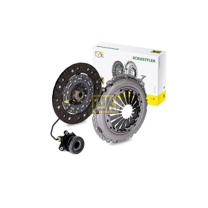 LuK Clutch Kit Set 3pc fits Alfa Romeo Mito 2008-2010 1.3