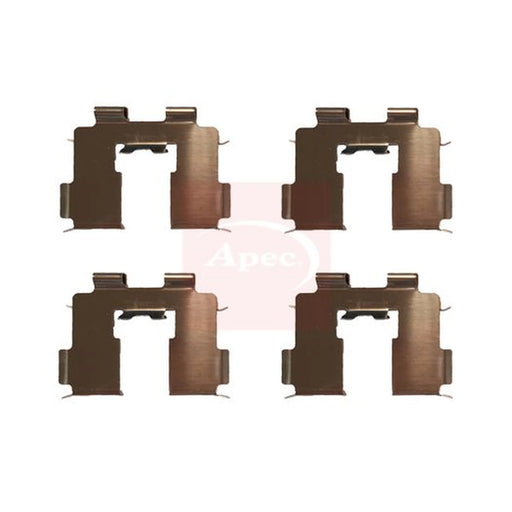 Apec Brake Pad Accessory Fitting Kit Rear KIT1077