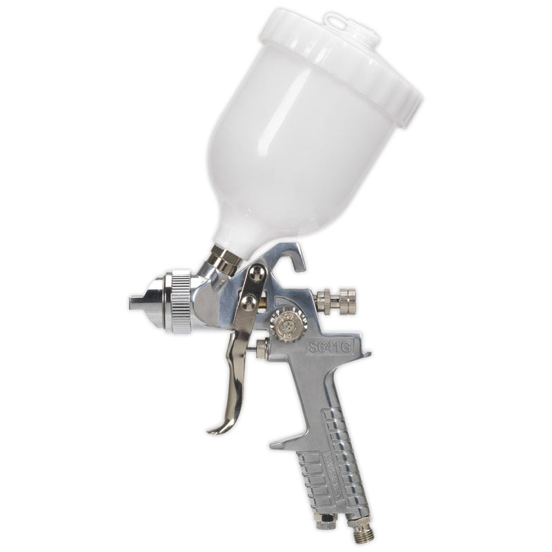 Sealey Spray Gun Gravity Feed 1.4mm Set-Up S641G Sealey - Dynamic Drive